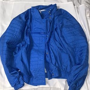 Blue Bomber Jacket